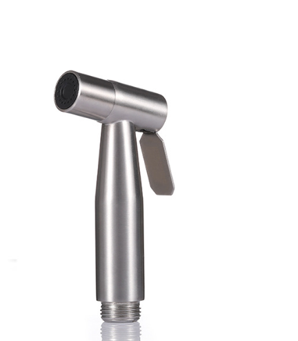 Stainless steel toilet spray gun-brushed silver-201 stainless steel-1 piece